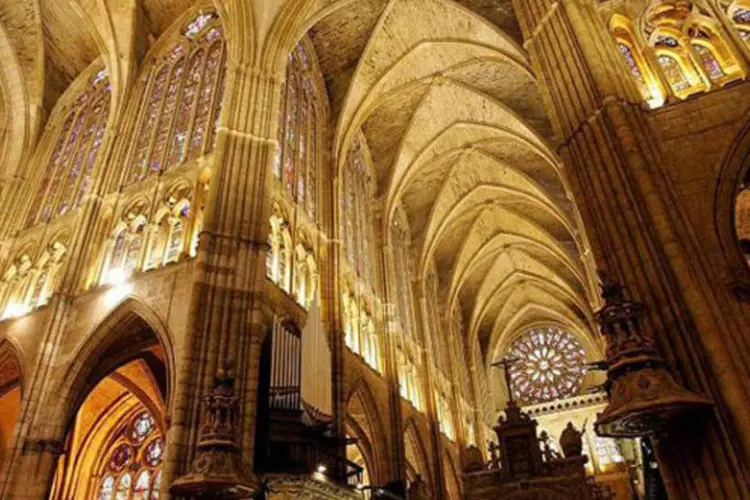 Catedral de León foi um dos locais incluídos como Patrimônio da Humanidade (Wikimedia Commons)