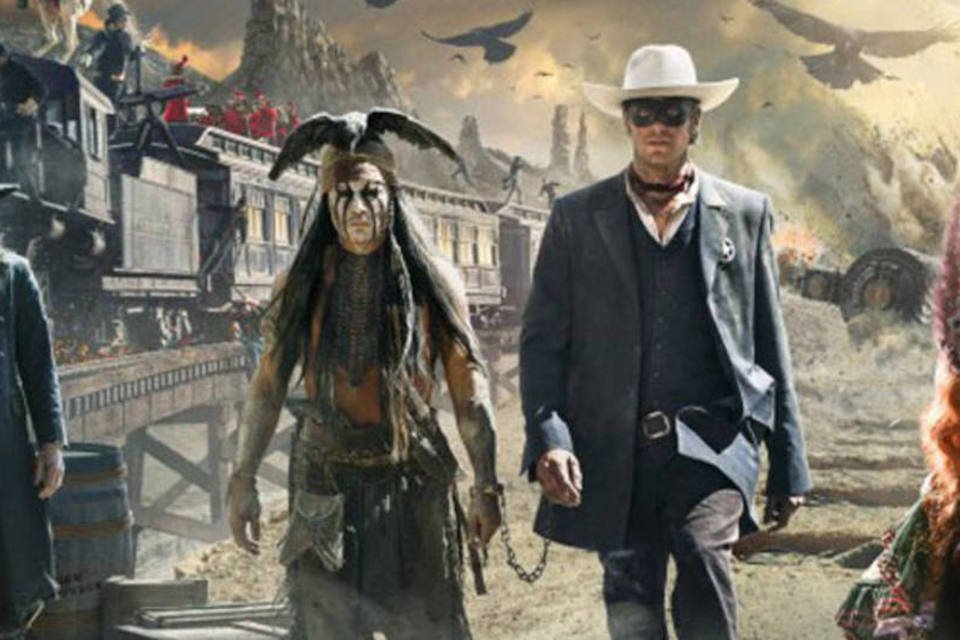 Johnny Depp encarna índio em “O Cavaleiro Solitário”
