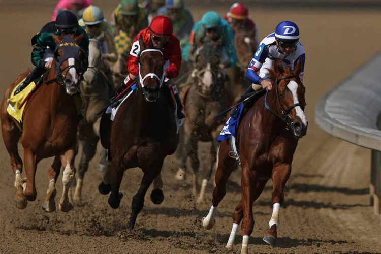 Corrida de cavalos: todos os tipos de jogos de azar são proibidos na China continental (Bloomberg/Luke Sharrett/Bloomberg)