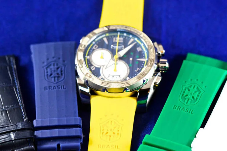 
	Rel&oacute;gio Parmigiani Pershing CBF: a distribui&ccedil;&atilde;o de presente de luxo &eacute; proibida
 (Divulgação/Parmigiani)