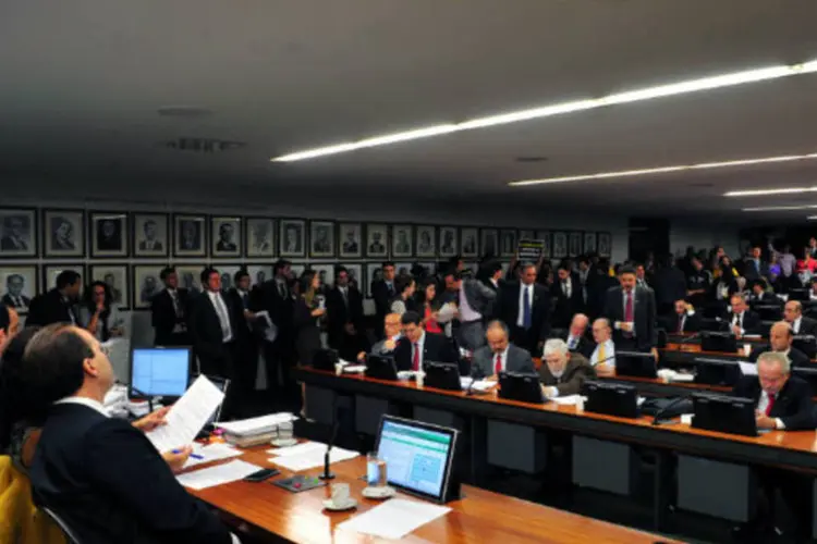 CCJ da Câmara: a intenção do governo é iniciar a discussão e tentar votar a admissibilidade ainda nesta quarta (Zeca Ribeiro / Câmara dos Deputados)