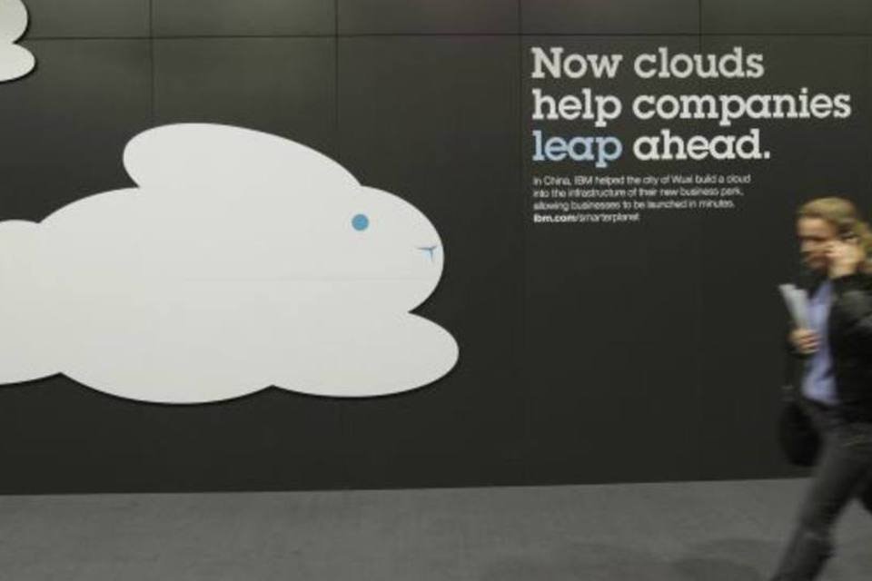 "Computação em nuvem" foi um dos temas da CeBIT neste ano (Sean Gallup/Getty Images)