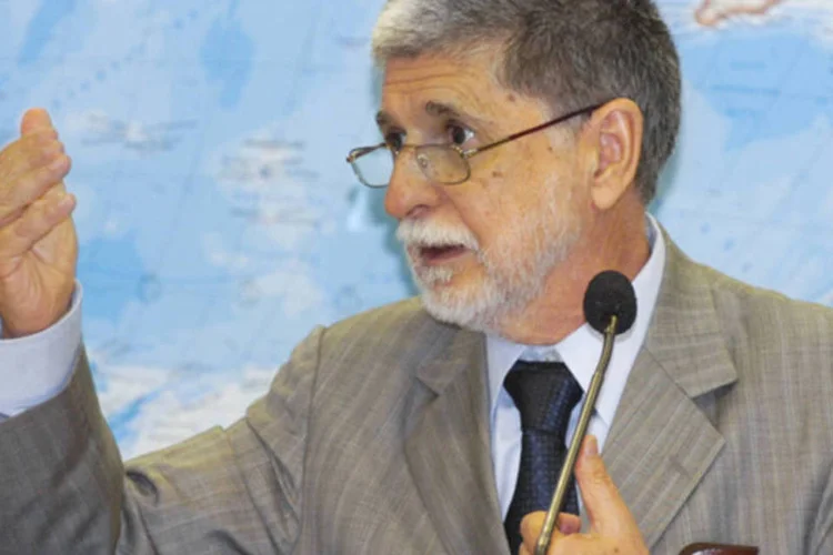 Amorim: "a necessidade de defesa da Amazônia, das fronteiras, impõe que nós tenhamos uma aviação de caças adequada" (Márcia Kalume/ Agência Senado)