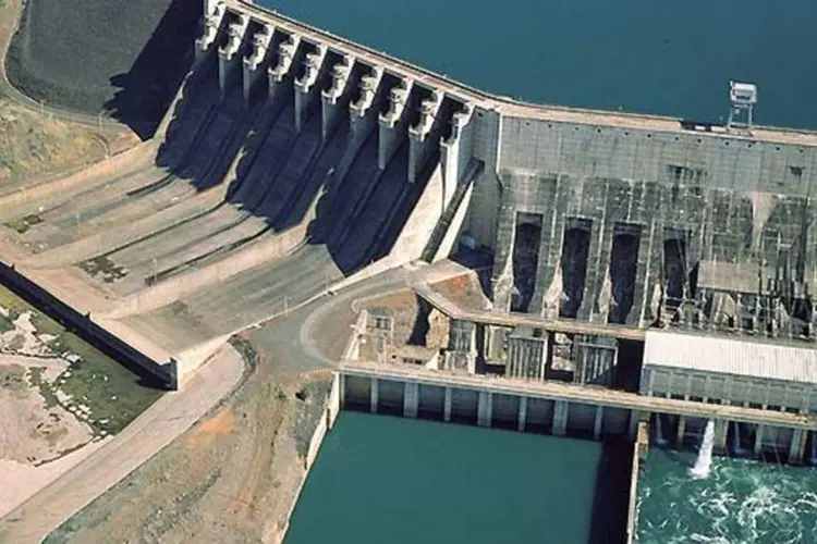 Usina hidrelétrica de São Simão: a maior usina administrada pela Cemig (Cemig/Divulgação)
