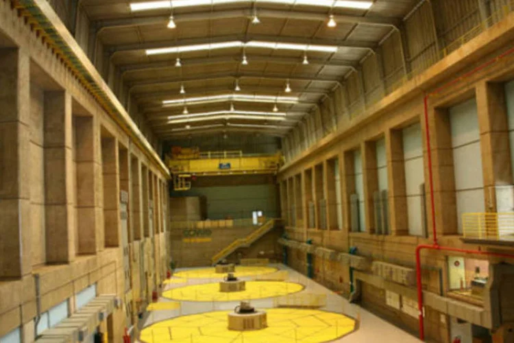 Casa de máquinas de usina hidrelétrica da Cemig (Divulgação/Cemig)