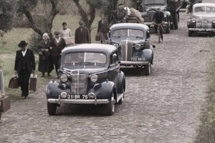 
	Cena do filme &quot;O C&ocirc;nsul de Bordeaux&quot;: Grande parte dos judeus que ganharam um visto de Sousa Mendes emigrou aos Estados Unidos
 (Divulgação)