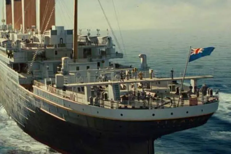 Cena do filme 'Titanic' (Divulgação)