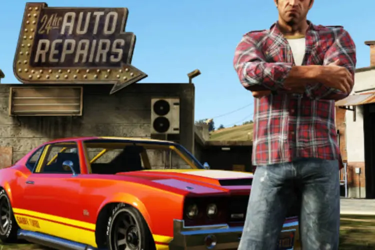 
	Cena do game &quot;Grand Theft Auto V (GTA V)&quot;: a NPD diz que as vendas de games cresceram 1% com rela&ccedil;&atilde;o a 2012
 (Divulgação)