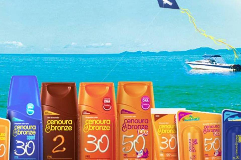 Cenoura & Bronze dá protetores em praias