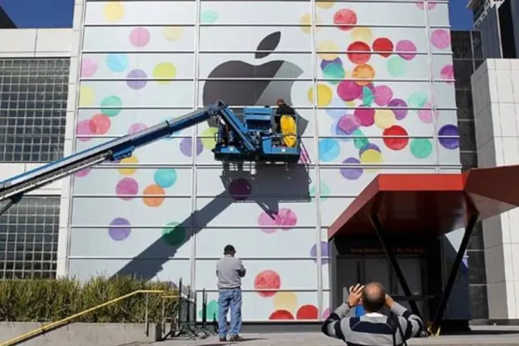 Centro de convenções na Califórnia, onde a Apple vai apresentar o iPad 2 (Justin Sullivan/Getty Images)