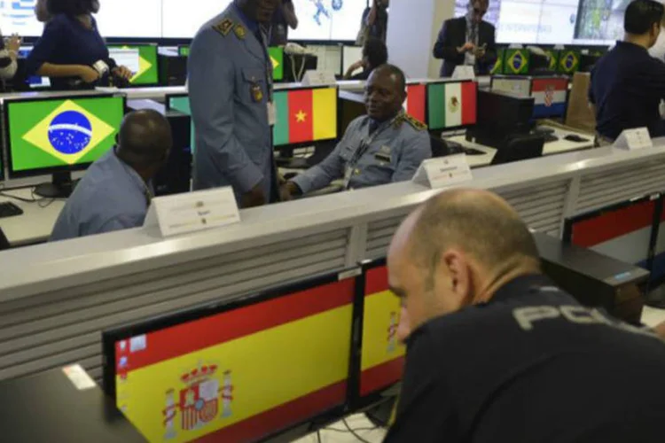 
	Centro dar&aacute; acesso a imagens de c&acirc;meras nas cidades-sede e informa&ccedil;&otilde;es do cadastro da Interpol
 (Elza Fiuza/ Agência Brasil)