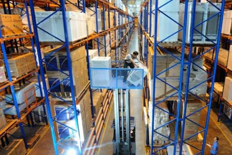 A força do consumo: o centro de distribuição do Magazine Luiza, em Louveira (SP), movimentou mercadorias que geraram 3 bilhões de dólares em vendas (Germano Lüders/EXAME.com)
