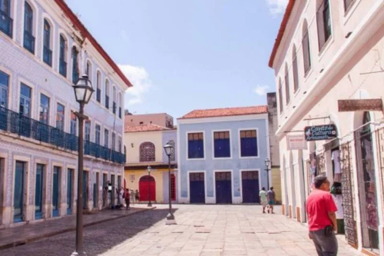 
	Centro hist&oacute;rico de S&atilde;o Lu&iacute;s (MA): a ordem para as a&ccedil;&otilde;es partiu de dentro do pres&iacute;dio ainda quando os policiais militares e agentes penitenci&aacute;rios maranhenses tentavam controlar o tumulto
 (Mariana Costa/UnB Agência)