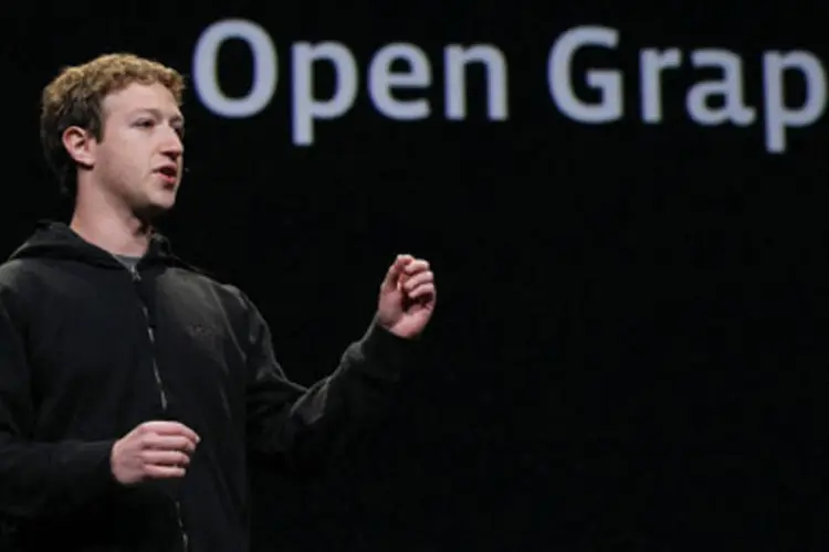 Mark Zuckerberg: empresa já é negociada no mercado secundário antes mesmo da oferta pública inicial de ações (.)