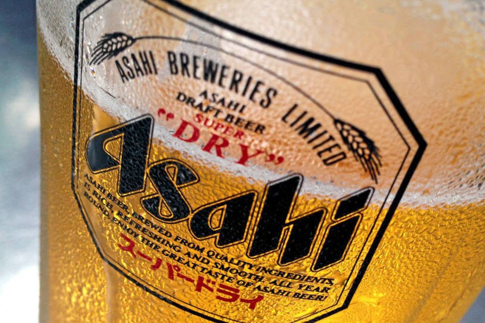 
	Asahi: a cervejaria belgo-brasileira disse que estava em negocia&ccedil;&otilde;es exclusivas com o grupo japon&ecirc;s
 (Tim Wimborne / Reuters)