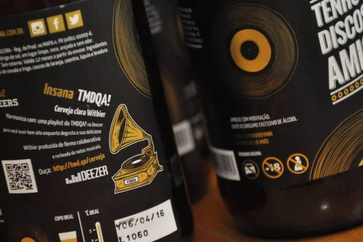Campanha de projeto colaborativo que reuniu o blog Tenho Mais Discos que Amigos e a Deezer à Social Beers (Divulgação)