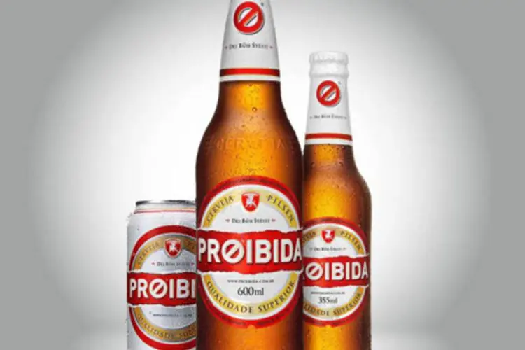 Cerveja Proibida: CBBP pretende lançar o produto em São Paulo e no Rio de Janeiro até agosto (Divulgação)