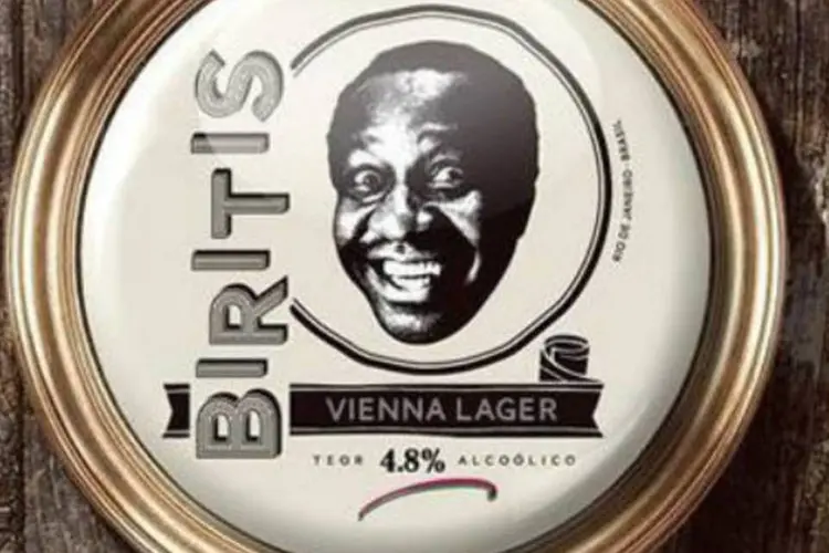 “Biritis”, cerveja que homenageará o humorista Mussum:  bebidaserá lançada ainda neste mês pela empresa da qual um dos filhos dele é sócio (Divulgação)