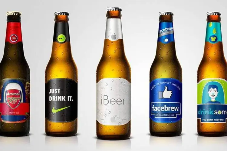 Como seria uma cerveja criada pelo Facebook? (Divulgação/AdNews)