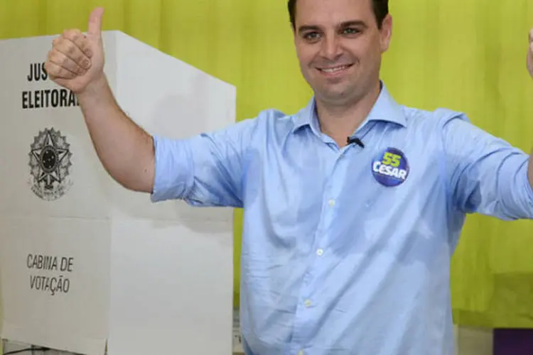 
	O novo prefeito de Florian&oacute;polis, Cesar Souza J&uacute;nior (PSD): durante a campanha, ele prometeu melhorar o atendimento m&eacute;dico na rede p&uacute;blica
 (Divulgação)