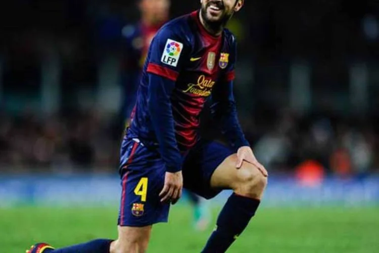 
	Cesc F&agrave;bregas: Daniella Semaan, de origem libanesa, &eacute; m&atilde;e de dois filhos com seu ex-marido e em abril de 2013 deu &agrave; luz a sua primeira filha com o jogador
 (Getty Images)