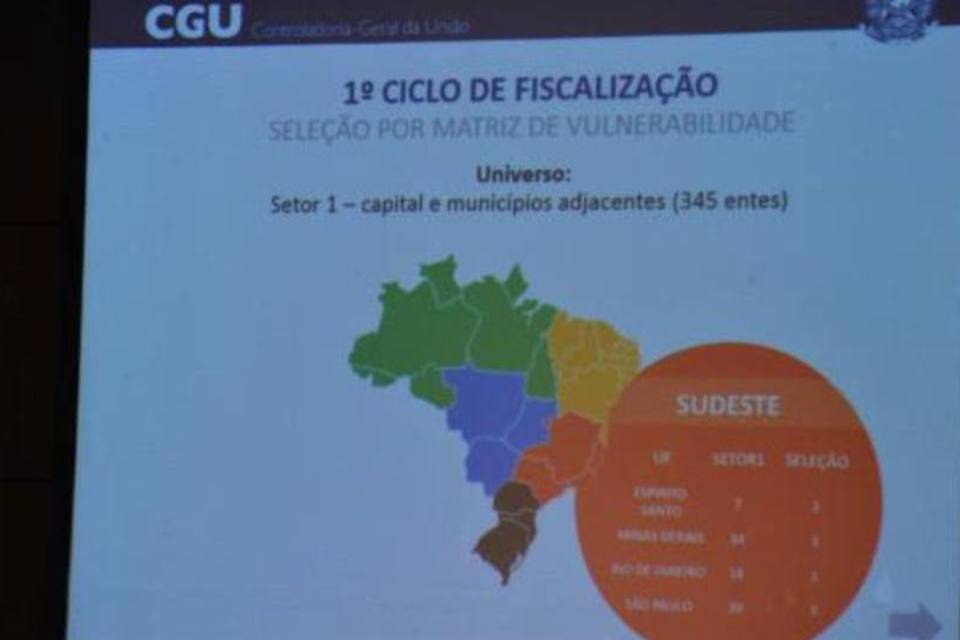 CGU renova critérios para fiscalizar recursos de municípios