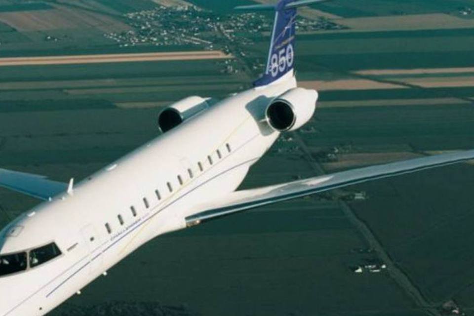 Bombardier recebe encomenda de cinco jatos executivos