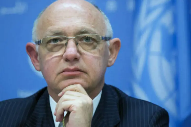 
	Chanceler argentino, H&eacute;ctor Timerman: Timerman foi embaixador nos Estados Unidos entre mar&ccedil;o de 2008 e junho de 2010
 (Lucas Jackson/Reuters)