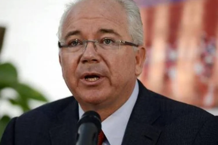 O novo chanceler da Venezuela, Rafael Ramírez, ex-presidente da estatal PDVSA (Leo Ramírez/AFP)