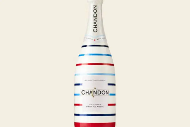 Embalagem promocional da Chandon nos Estados Unidos (Divulgação)