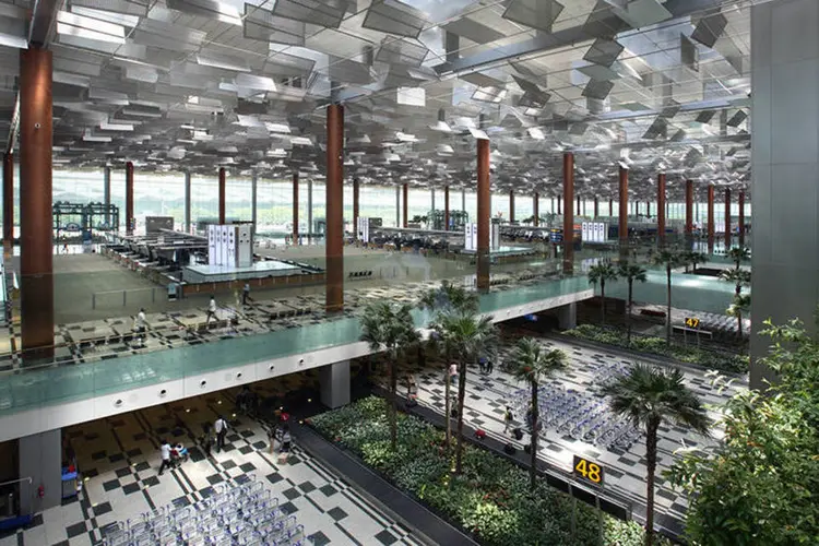 Aeroporto de Changi, em Singapura  (Changi Airport Group/Divulgação)