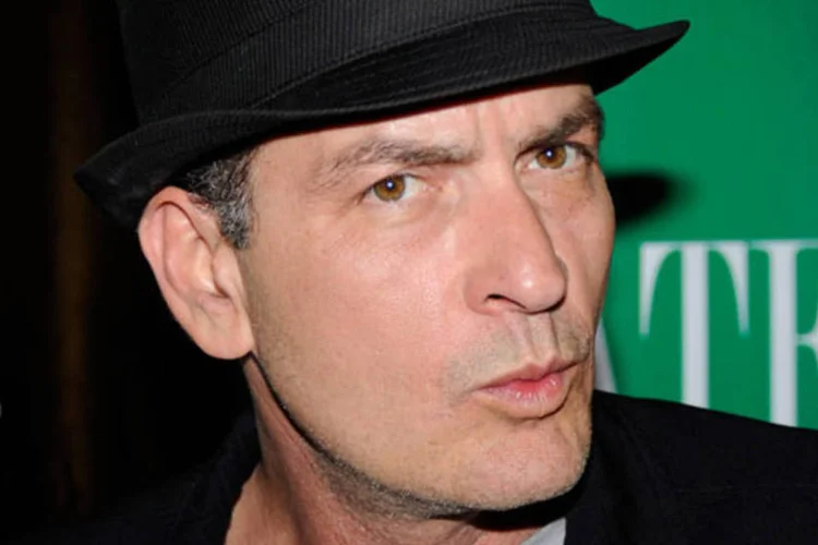 O ator Charlie Sheen: "Sou um homem branco na América", resumiu o ator (Getty Images)