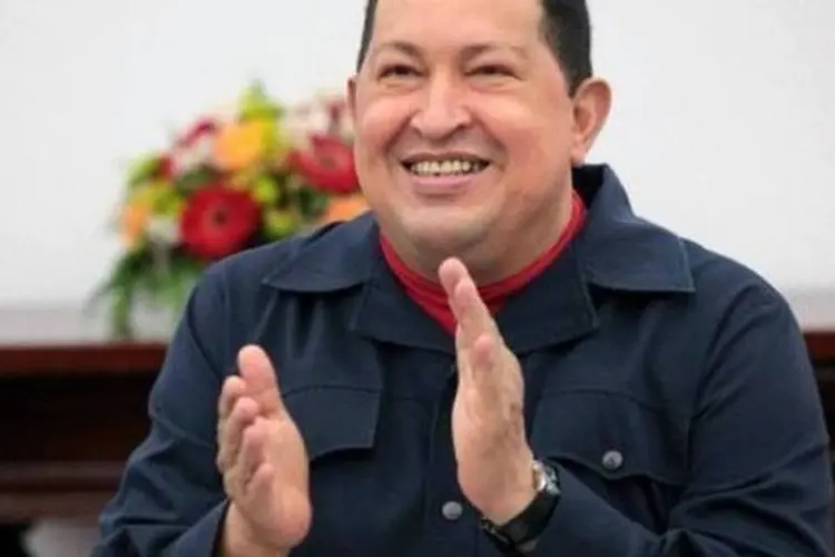 Hugo Chávez: os líderes políticos do Mercosul disseram que todos se empenharão para que a Venezuela consiga adotar a nomenclatura do bloco até dezembro de 2012 (AFP)