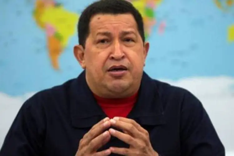 Hugo Chávez, presidente venezuelano: EUA desejam recuperação rápida ao líder (AFP)