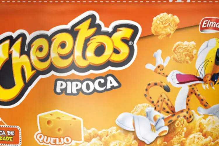 Novo Cheetos Pipoca Pronta: versão de queijo e de caramelo (Divulgação/Pepsico)