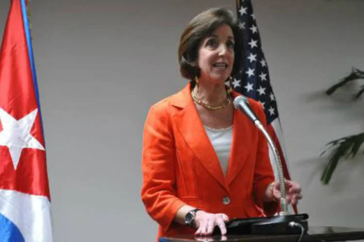 A vice-secretária de Estado americana para o Hemisfério Ocidental, Roberta Jacobson (Yamil Lage/AFP)