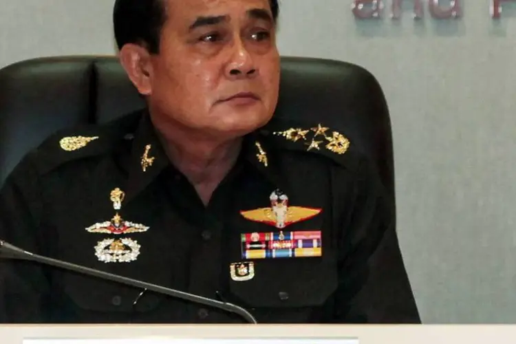 O general Prayuth Chan-ocha: constituição anterior foi anulada após o golpe (Chanat Katanyu/Pool/Reuters)