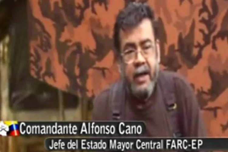 Então comandante das Farc, Alfonso Cano: o presidente admitiu que pouco depois teve que tomar decisões mais difíceis (©AFP/Arquivo / null)