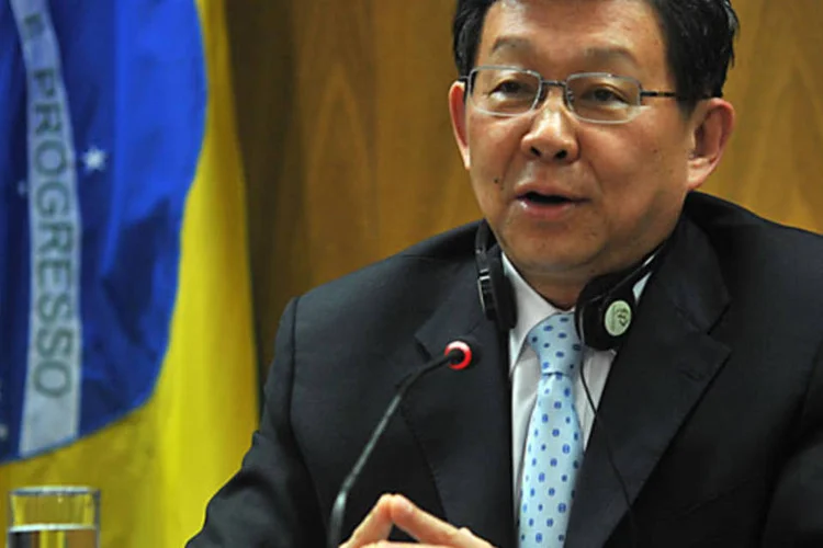 O ministro do Comércio da China, Chen Deming: em 2009, a China superou os Estados Unidos tornando-se o principal parceiro comercial do Brasil (Antonio Cruz/ABr)