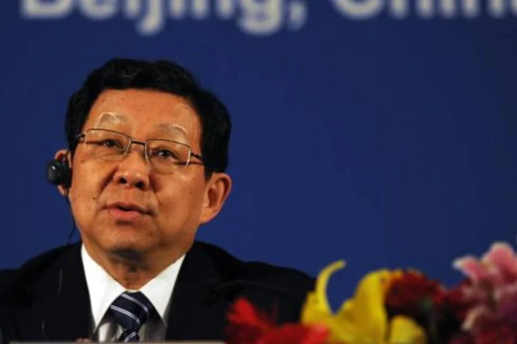 Chen Deming, ministro de Comércio da China, divulgou um comunicado conjunto com países do Brics (Getty Images)
