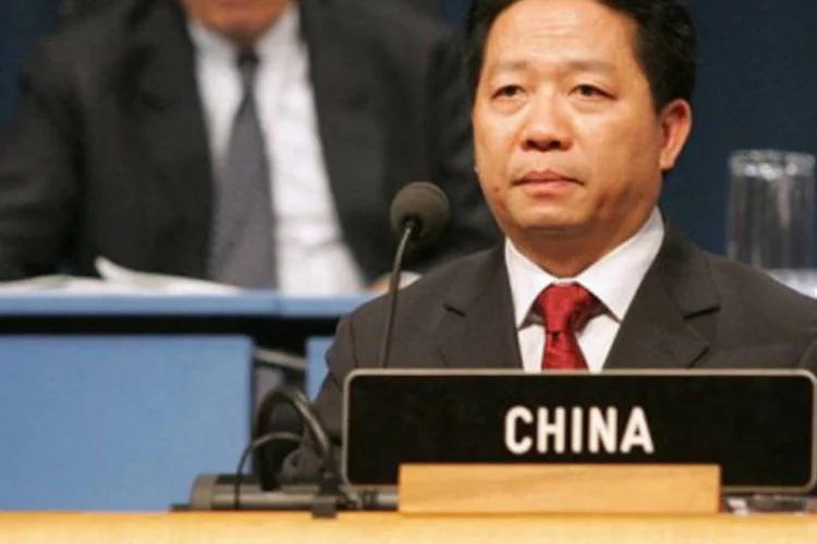 Chen Qiufa, diretor da Autoridade de Energia Atômica da China (.)