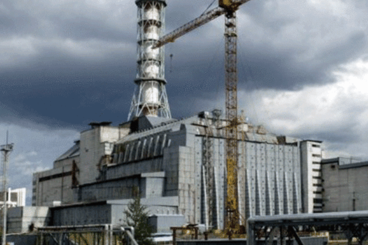 Usina de Chernobyl: 145 mil quilômetros quadrados foram contaminados após acidente (Sergey Supinski/AFP)