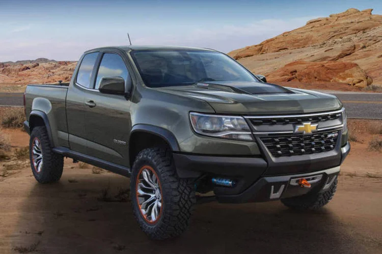 Chevrolet Colorado: modelo batizado de ZR2 terá preparação para off-road e opção de motores a diesel ou gasolina (Divulgação)