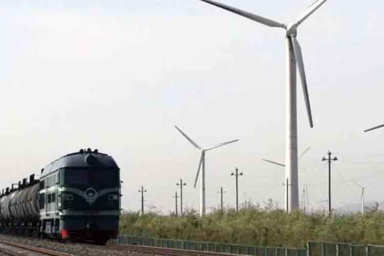 
	Fazenda e&oacute;lica na China: a &Aacute;sia e regi&atilde;o do Pac&iacute;fico respondendo por mais de 47% do total, contra uma participa&ccedil;&atilde;o atual de 34%
 (Getty Images)