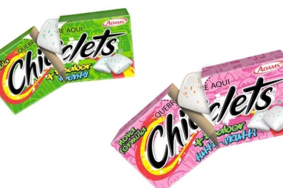 Chiclets com caixinha quebrável