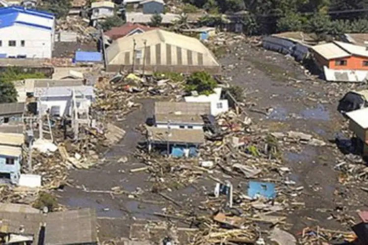 Casas destruídas em Concepción poderão ser beneficiadas pela medida (.)
