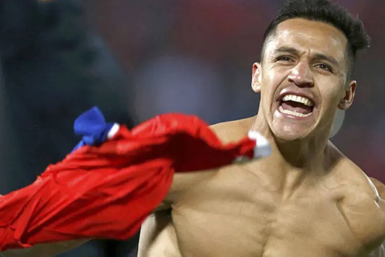 Alexis Sanchez do Chile: vitória diante da Argentina e título da Copa América (Reuters/Reuters)