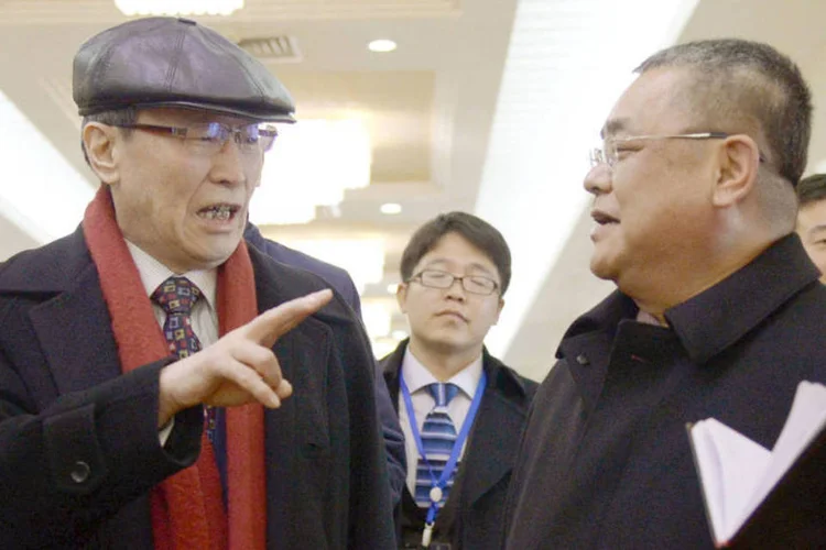 
	China e Coreia do Norte: enquanto os EUA e aliados defendem a aplica&ccedil;&atilde;o de san&ccedil;&otilde;es mais duras, a China &eacute; a favor de retomar o di&aacute;logo multilateral
 (Kyodo / Reuters)
