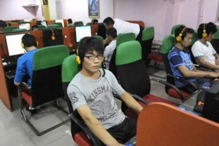 A China controla um sistema de censura da internet conhecido como "Great Firewall"
 (Liu Jin/AFP)