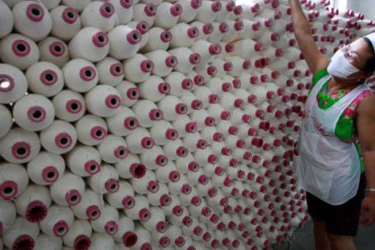 
	Manufatura na China: crescimento das ind&uacute;strias foi menor do que o esperado no m&ecirc;s passado devido uma fraca demanda dom&eacute;stica
 (AFP)